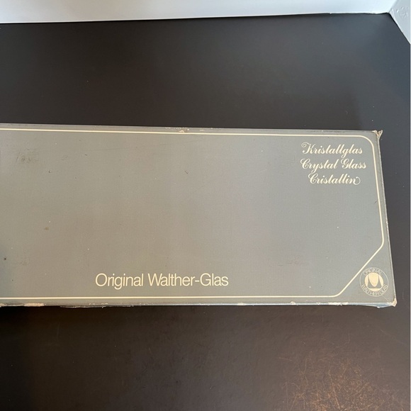 Walther-Glas Crystal Swan Tray (Vintage, 1960s) - Picture 13 of 15